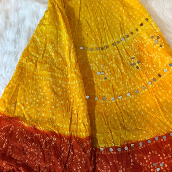 Cotton tie and dye skirt - Picture 3 of 3